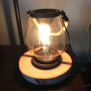 Farmhouse lantern style Sonoma wax warmer melter